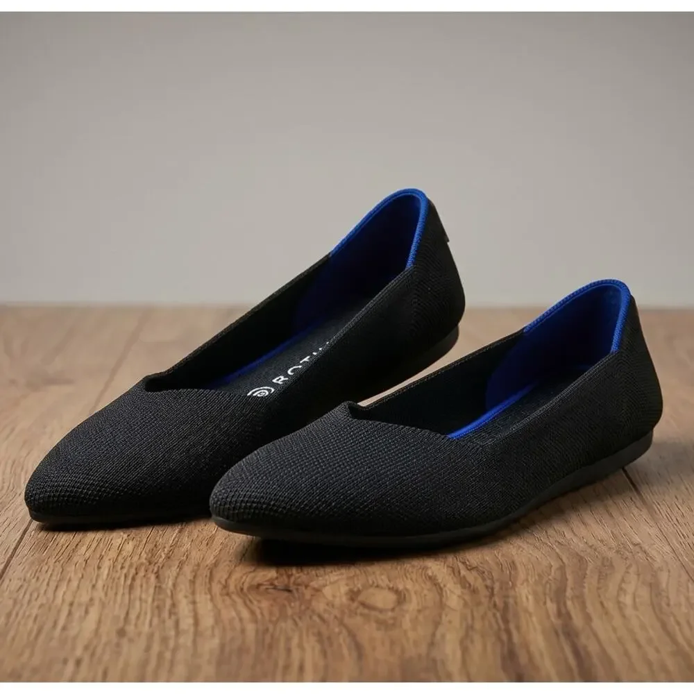Rothy's Womens 9 Minimalist Sustainable Staple Career The Daily Knit‎ Flats